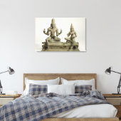 Somaskanda, Chola, Tamil Nadu (brons) Canvas Afdruk (Insitu (Slaapkamer))