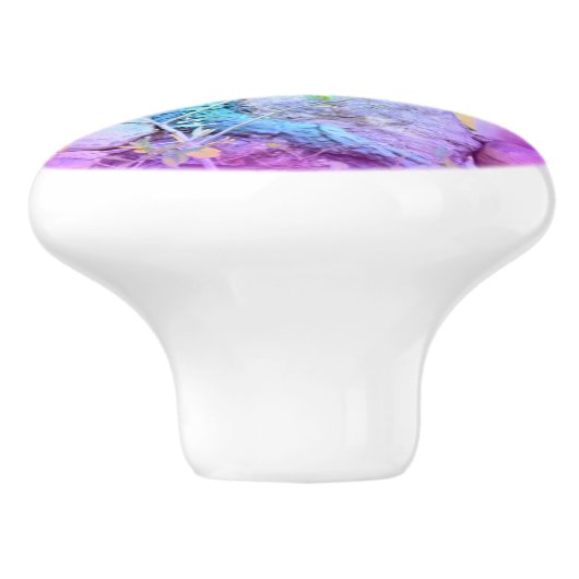 somber keramische knop (Zijkant)