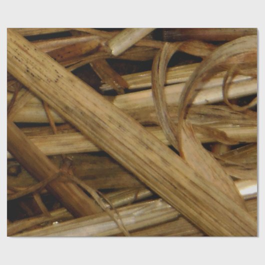 Somber Straw Cadeaupapier (Vlak)