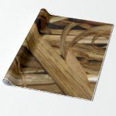 Somber Straw Cadeaupapier (Uitgerold)