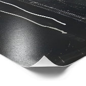 sombere Abstracte kunst Foto Afdruk (Hoek)