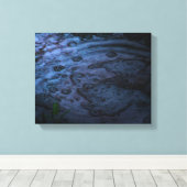 Sombere nacht canvas afdruk (Insitu (Houten vloer))