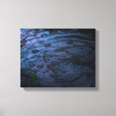 Sombere nacht canvas afdruk (Voorkant)