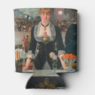 Sombere Parijse Barman Manet Een bar in de Folies- Blikjeskoeler