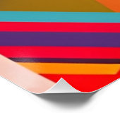 Sombra Abstracta y Color Perfect Poster (Hoek)