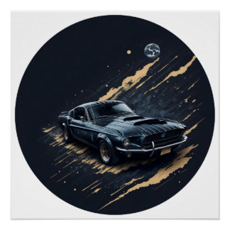 "Sombra en Movimiento" Perfect Poster