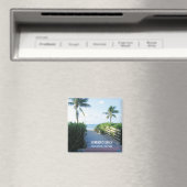 Sombrero Beach Entrance, Marathon, Florida Keys Magneet (Insitu (Vaatwasser))