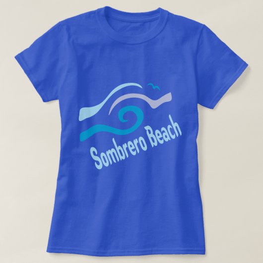 Sombrero Beach shirt (Design voorkant)