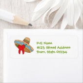 Sombrero en Peppers Mailing Labels (Insitu)