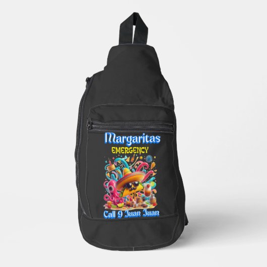 Sombrero en zonnebril Margarita Emergency Sling Bag (Voorkant)