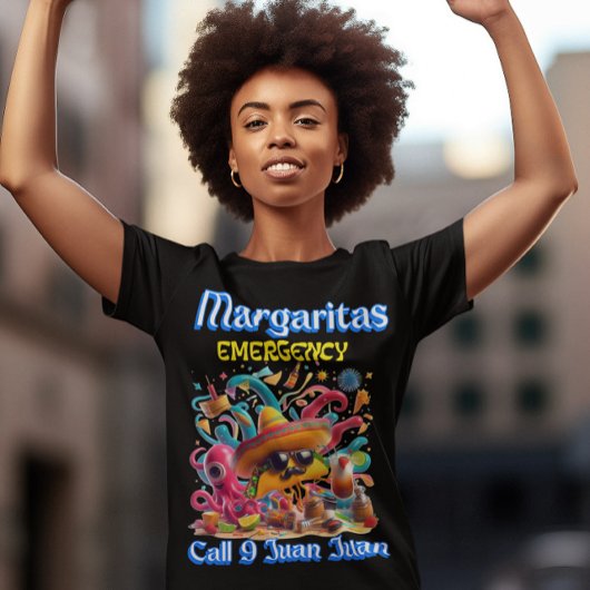 Sombrero en zonnebril Margarita Emergency T-shirt