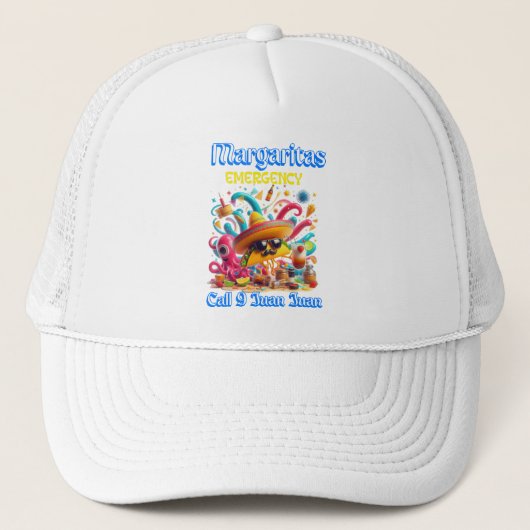 Sombrero en zonnebril Margarita Emergency Trucker Pet (Voorkant)