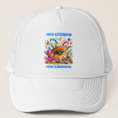 Sombrero en zonnebril taco's en margarita's trucker pet (Voorkant)
