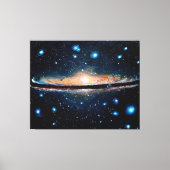 Sombrero galaxy canvas afdruk (Voorkant)