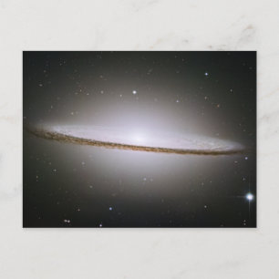 Sombrero Galaxy (Hubble Telescope) Briefkaart
