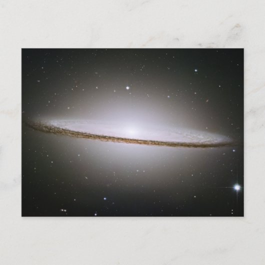 Sombrero Galaxy (Hubble Telescope) Briefkaart (Voorkant)