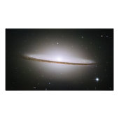 Sombrero Galaxy (Hubble Telescope) Foto Afdruk (Voorkant)