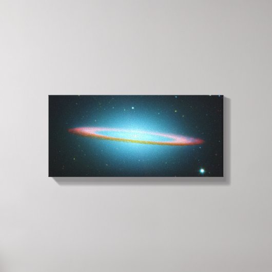 Sombrero Galaxy M104 Canvas Afdruk (Voorkant)