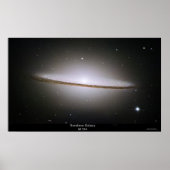 Sombrero Galaxy (M104) poster (Voorkant)