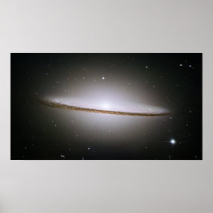 Sombrero Galaxy, M 104, NGC 4594, IRAS 12373-1121 Poster