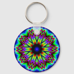 Sombrero Galaxy Mandala Sleutelhanger