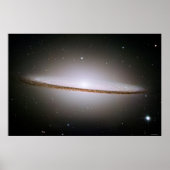 Sombrero Galaxy Poster (Voorkant)