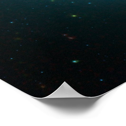 Sombrero Galaxy Poster (Hoek)