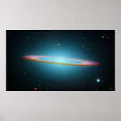 Sombrero Galaxy Poster (Voorkant)