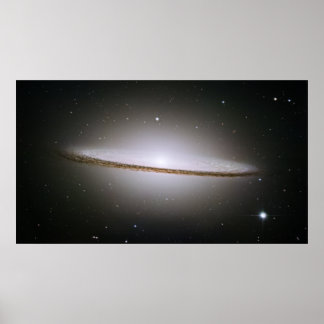 Sombrero Galaxy Poster