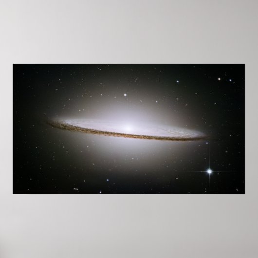 Sombrero Galaxy Poster (Voorkant)