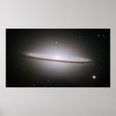 Sombrero Galaxy Poster (Voorkant)