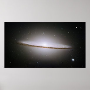 Sombrero Galaxy Poster