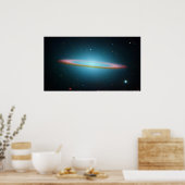 Sombrero Galaxy Poster (Keuken)