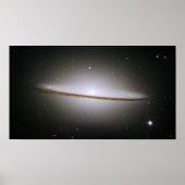 Sombrero Galaxy Poster (Voorkant)