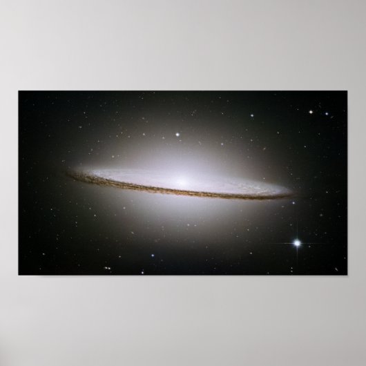 Sombrero Galaxy Poster (Voorkant)