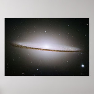 Sombrero Galaxy Poster