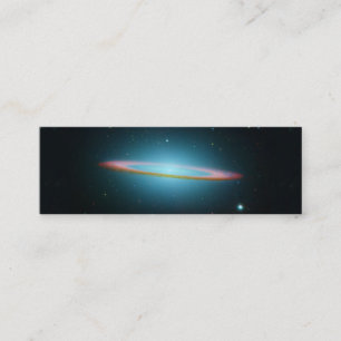 Sombrero Galaxy-profielkaart Mini Visitekaartje