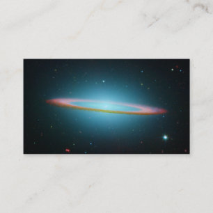 Sombrero Galaxy-profielkaart Visitekaartje