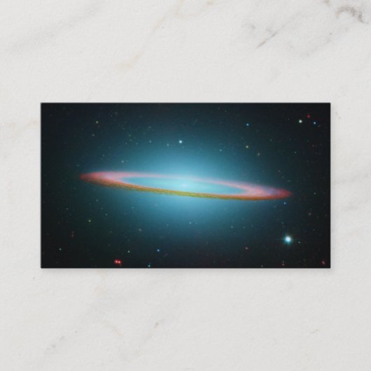 Sombrero Galaxy-profielkaart Visitekaartje (Voorkant)