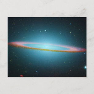 Sombrero Galaxy Space Fotografie Briefkaart