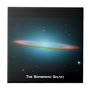 Sombrero Galaxy Tegeltje