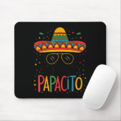 Sombrero Gezicht Papacito Cinco Mayo Feest Grappig Muismat (Met muis)