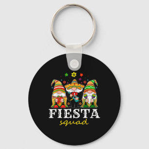 Sombrero Gnome Pet Mexican Cinco de Mayo Gnomen Fi Sleutelhanger