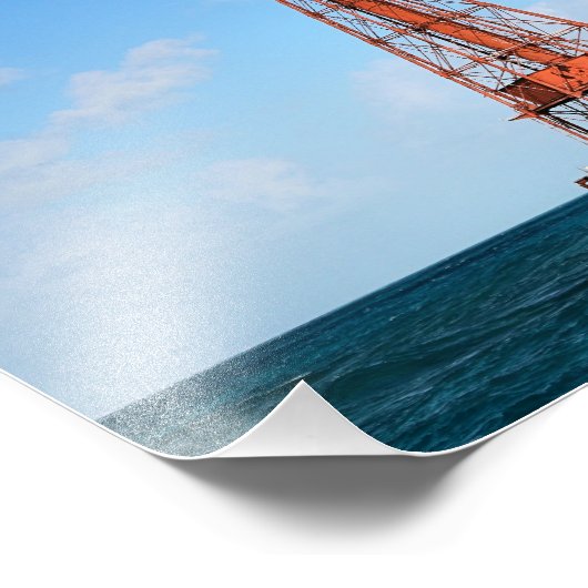 Sombrero Key Lighthouse, Florida Keys Foto Afdruk (Hoek)