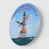 Sombrero Key Lighthouse Florida Keys-klok Grote Klok (Hoek)