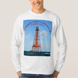 Sombrero Key Lighthouse Florida Keys lange hoes T-shirt
