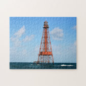 Sombrero Key Lighthouse, Florida Keys Legpuzzel (Horizontaal)