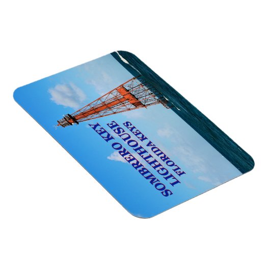 Sombrero Key Lighthouse, Florida Keys Magneet (Rechterzijde)