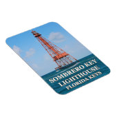 Sombrero Key Lighthouse, Florida Keys Magneet (Rechterzijde)