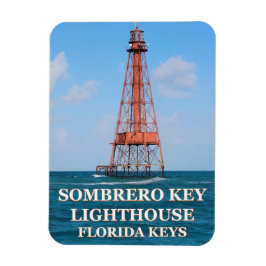 Sombrero Key Lighthouse, Florida Keys Magneet